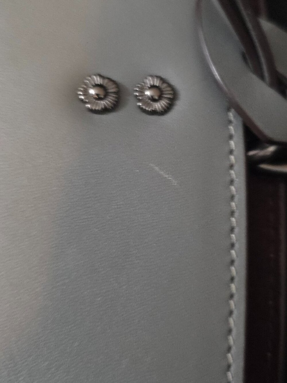 Coach 1941 Cooper Carryall Gray Glovetanned Handbag - With Crossbody Strap - Picture 12 of 14